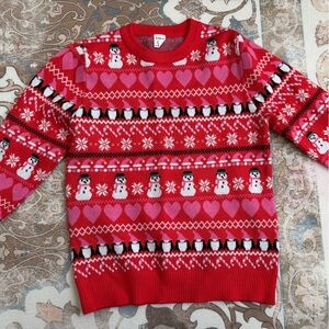 Girls Holiday Sweater